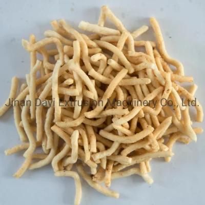 High Output Corn Flour Fried Snacks Making Extruder Machine
