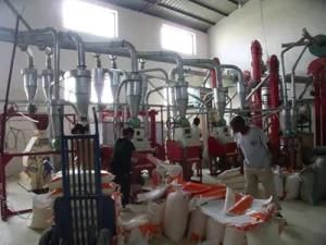 Corn/Maize Milling Machine, Flour Mill Plant