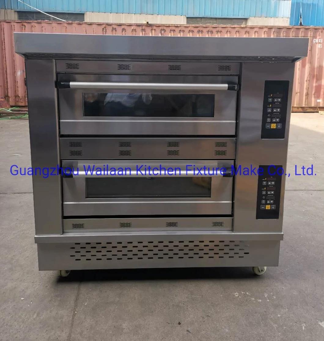 3 Layers 9 Trays Luxury Commercial Electric Bakery Deck Oven Electric Pizza Ove