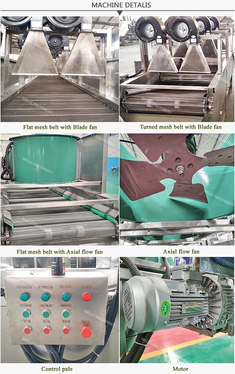 3-7m Potato Chips Oil Removing Machine Fruit and Vegetable Water Removing Machine