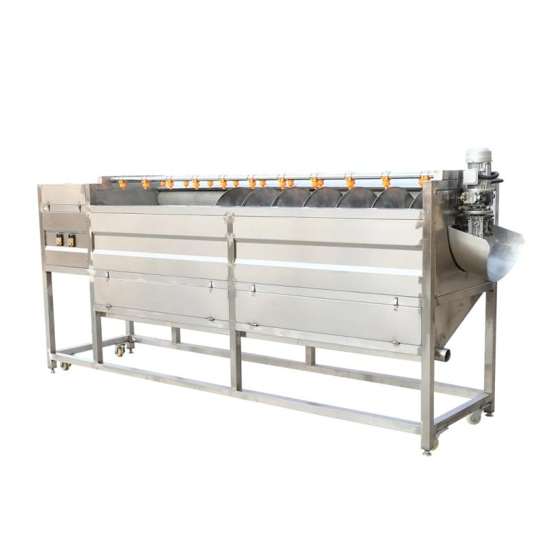 High Quality Industrial Potato Washing and Peeler Machine