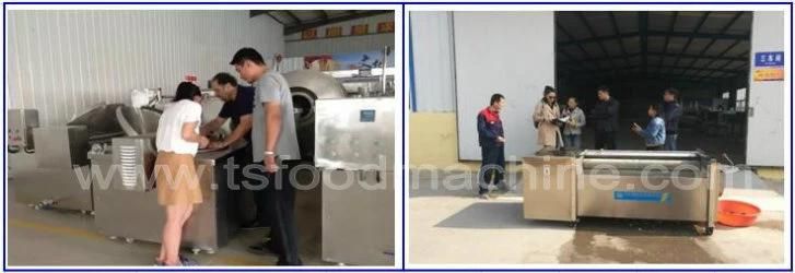 Yam Peeling and Washing Machine with Brush Type