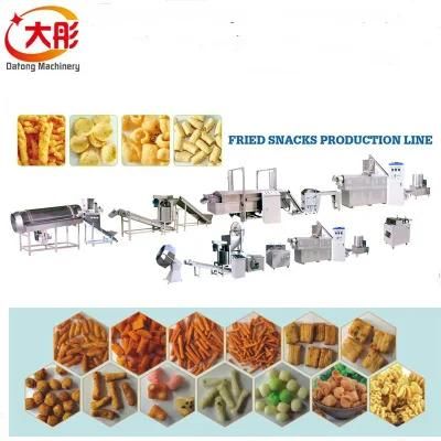 High Quality Fried Snacks Food Processing Line