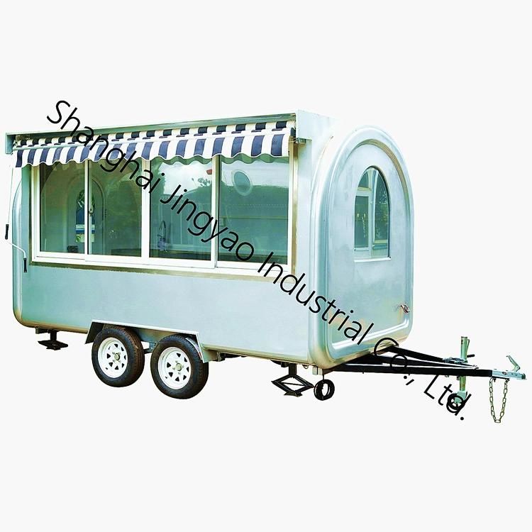 Food Vending Trailer Cars for Sale Mobile Restaurant Trailer/Fast Snack Trailer/Fast Food Carts Selling Food Truck for