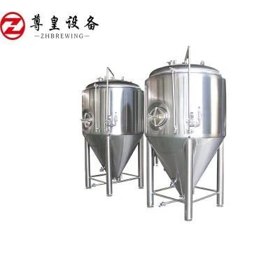 200L 300L 500L 1000L Fermentation Tank Cooling Jacket Beer Dimple Jacketed Fermenter for ...
