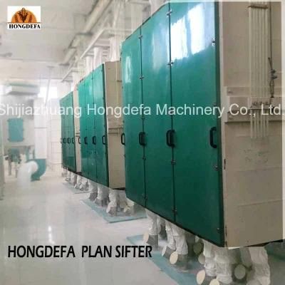 Auto Flour Mills Roller Stands Plansifter Vibrating Sifter Air Seal