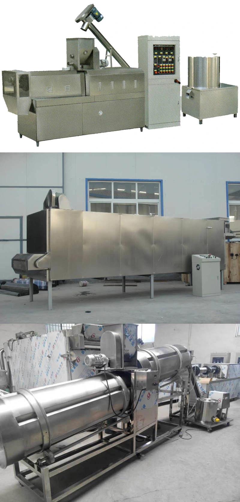 Automatic Hot Sale China Double Screw Corn Flour Snack Extruder Machine