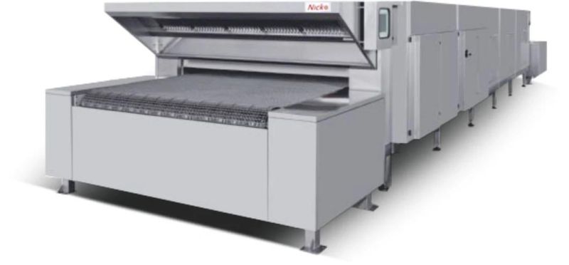 Stainless Continuous Gas Bakery Tunnel Oven for Kitchen Equipment