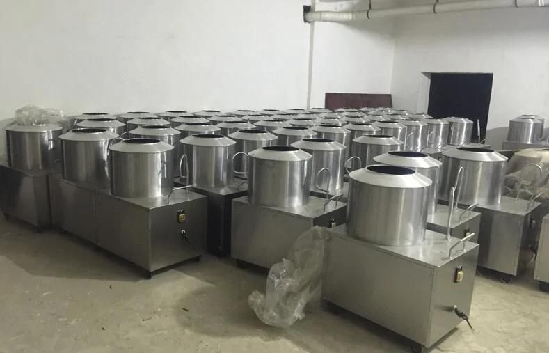 Vegetable Washing Machine Electric Automatic Potato Radish Carrot Ginger Peeler