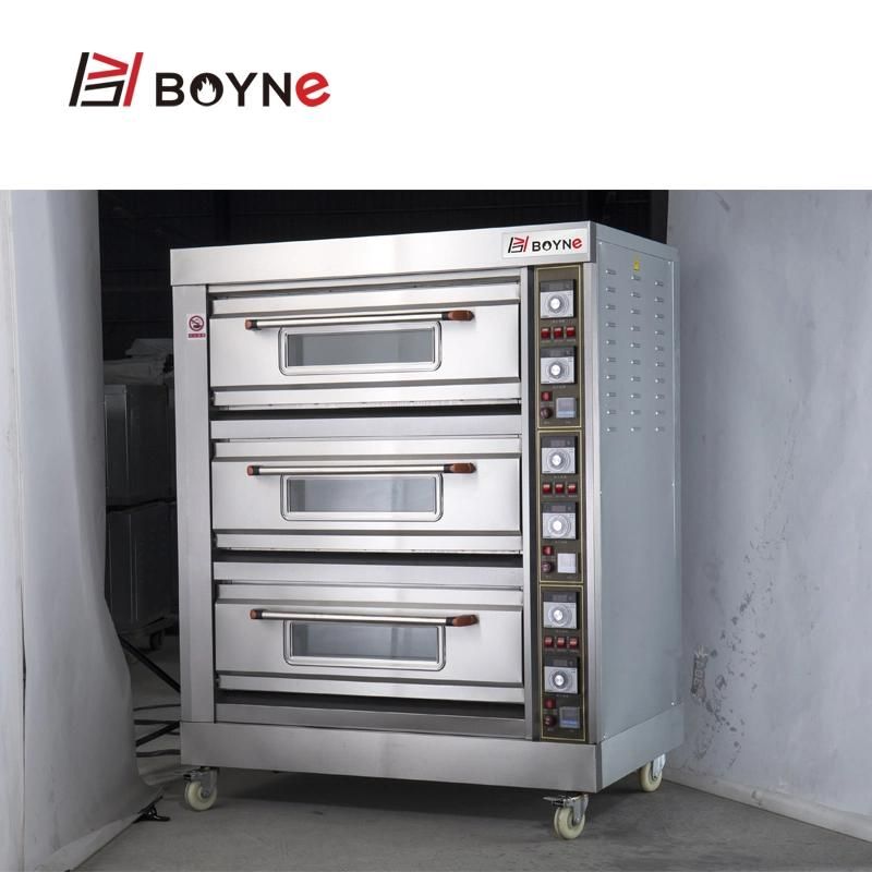 Six Trays Industrial Baking Oven Heating by Infrared Rays