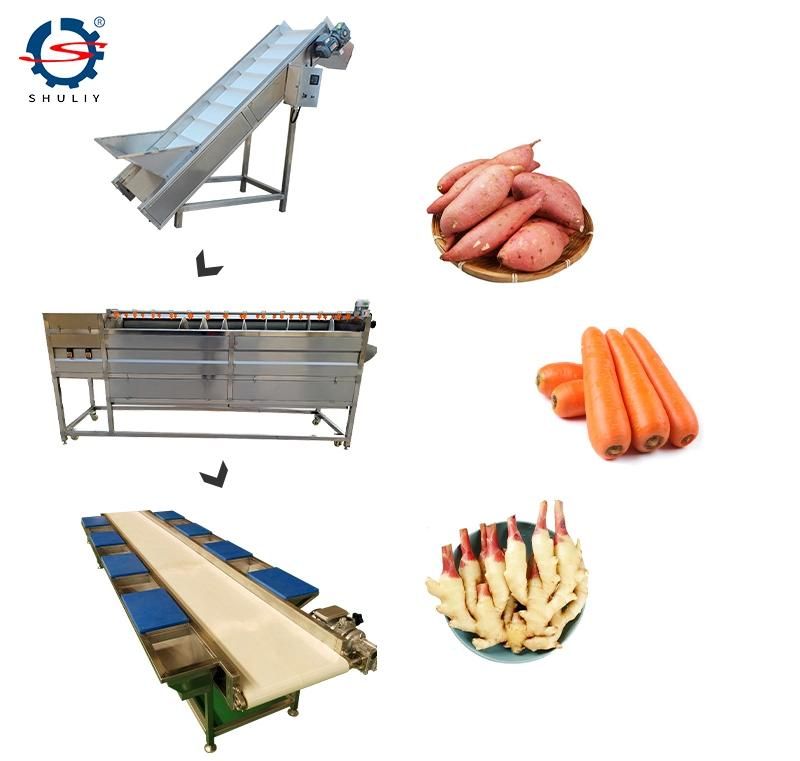 Cheap Price Potato Carrot Peeling Washing Cleaning Machine for Sale