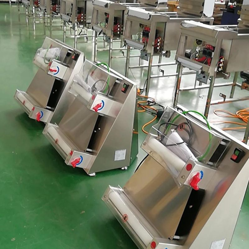 Commercial Pizza Equipment 12 Inch Electric Pizza Dough Press Roller Machine for Sale