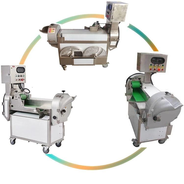 Fruit Root Vegetable Dicing Cutting Machinery Banana Slicing Machine