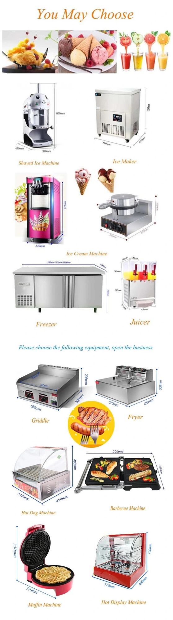 Best Choice Food Van Halal Food Cart