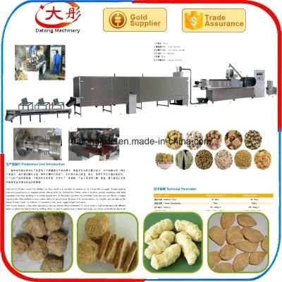 Automatic Textured Soyabean Chunks Processing Machine