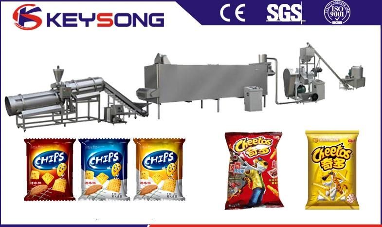 Newest Baked Cheetos Kurkure Niknak Processing Line