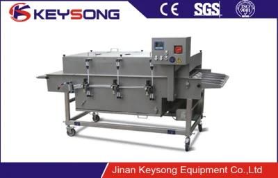 High Effective Hamburger Battering Coating Machine Sjj600-V