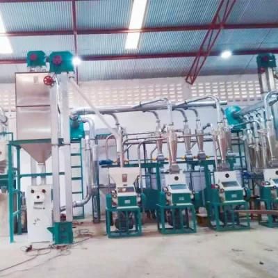 Hot Sale 30t/24h Maize Milling Plant for Gulu Uganda