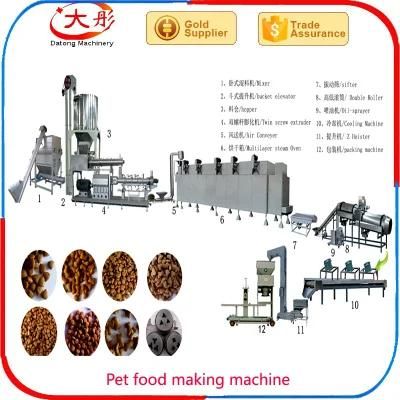 Twin Screw Dry Dog Feed Production Line