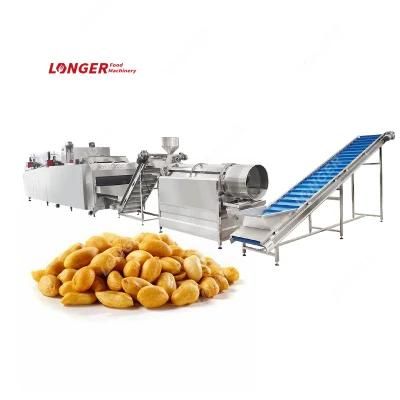 Nuts Roaster Seasoning Production Line Roasted Peanut Roasting and Cooling Machine