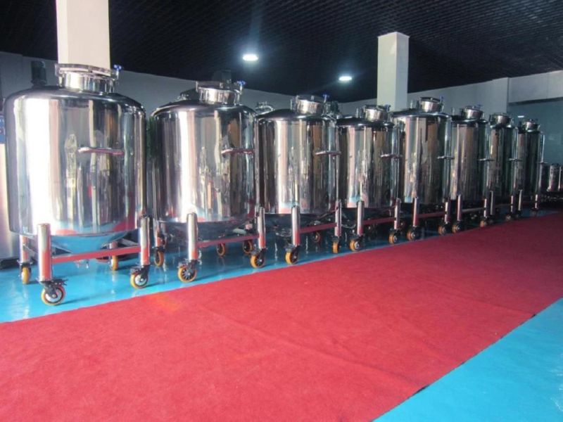 China CE Approved Stainless Steel Tank Vessel Sanitary Tank