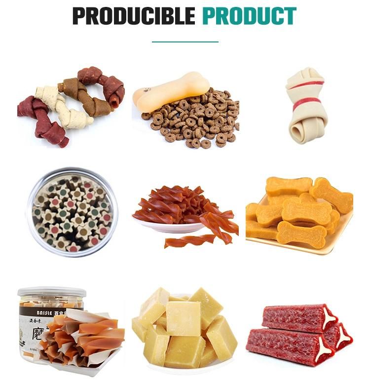 High Efficiency Dry Dog Snack Food Production Line Dog Food Extrusion Machine