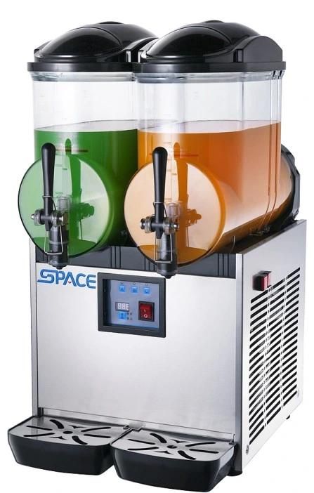Commercial 2 Tank Slush Frozen Drink Machine Beverage Dispenser Margarita Machine