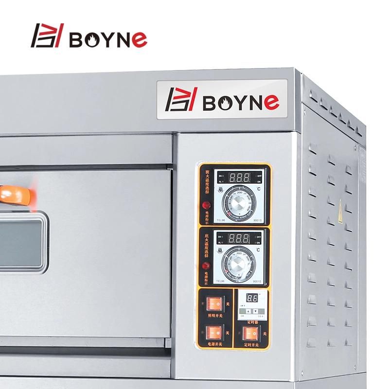 Commercial Stainless Steel One Deck Three Trays Bread Electric Oven