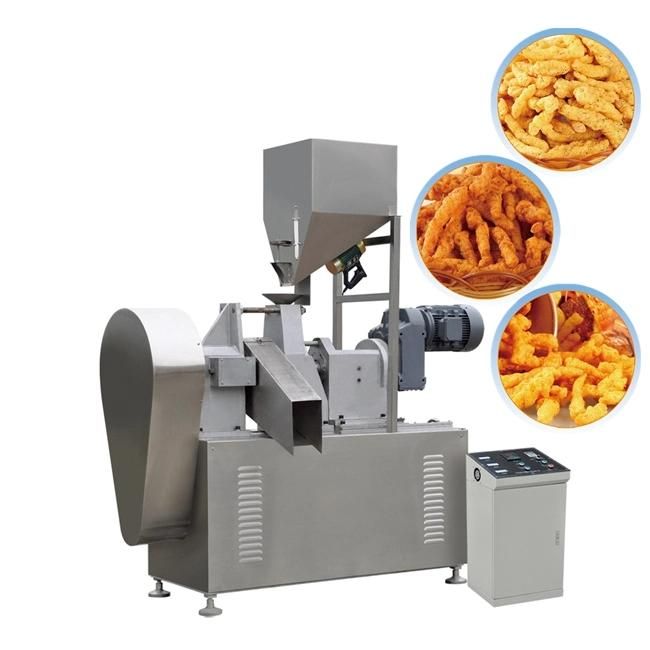Best Selling Automatic Crispy Fried Raw Kurkure Production Line