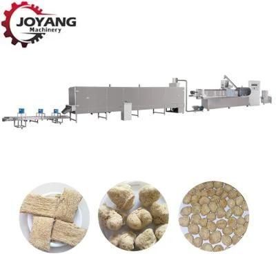 Full Automatic Soy Chunks Soya Nuggets Making Machine