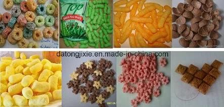 Inflating Snacks Food Processing Line