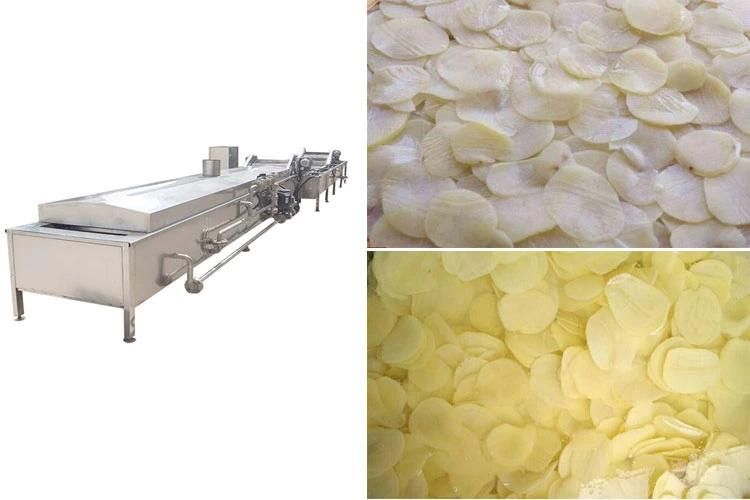 Chip Processing Line Steam Getable Potato Chips Blanching Machine