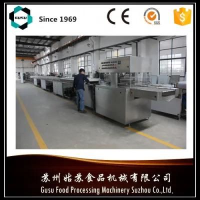 Gusu Chocolate Enrober Small Chocolate Coating Machine with 600mm Belt