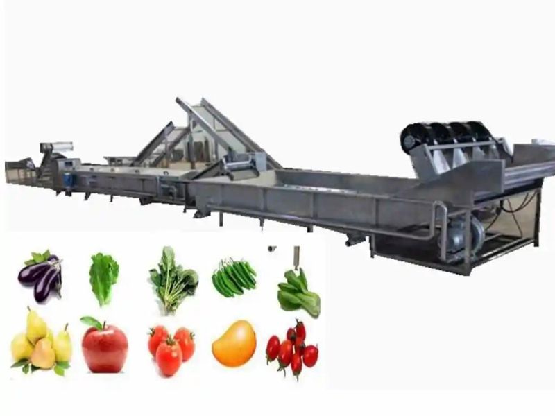 Industrial Ozone Vegetable and Fruit Washing Machine