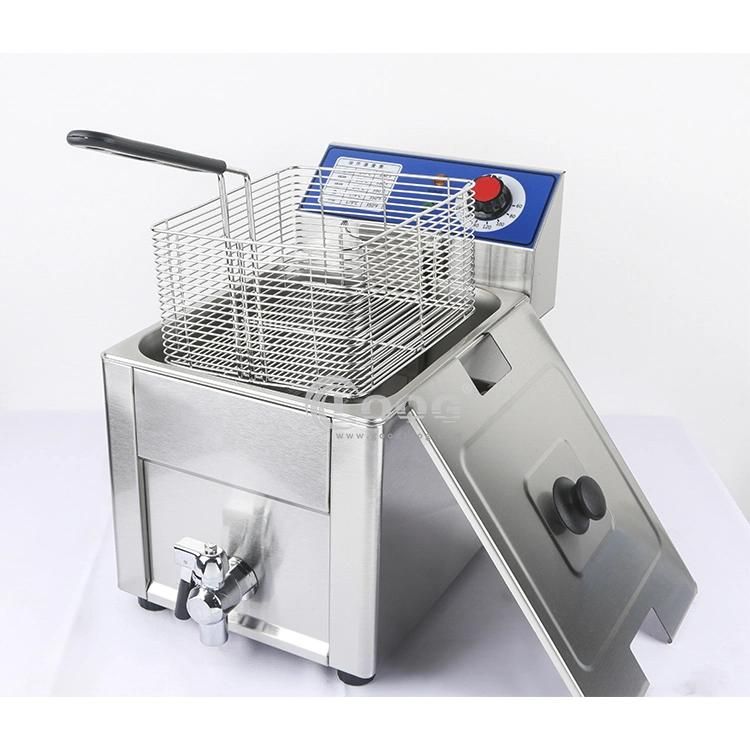 New Style Kitchen Appliance Wholesale Price Professional Benchtop Deep Chicken Fryer Machine for Commercial Restaurant Equipment