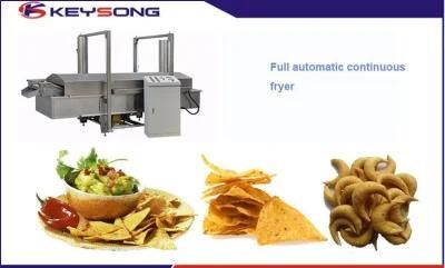 Hot Selling Industrial Food Continuous Frying Machine