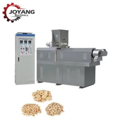 Twin Screw Soya Protein Extruder Soy Mince Making Machine