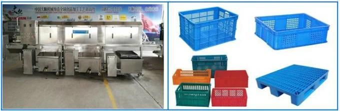Banana Turnover Basket Cleaning Machine