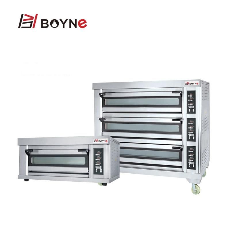 High End Microcomputer Industrial One Deck Two Trays Electric Baking Oven