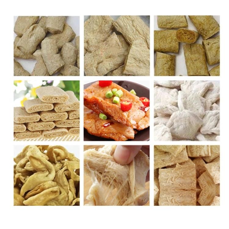 Industrial Automatic Soya Protein Soya Meat Production Line