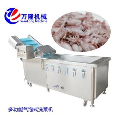 Air Bubble Water Cycle Ozone Fruit Vegetable Seafood Maize Corn Seed Cleaning Washing ...