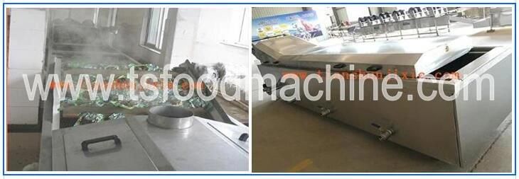 Sausage Pasteurization and Drying Line with Shaking Screen Drying Machine