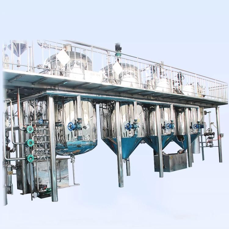 Crude Sunflower Seed Soybean Flax Cottonseed Peanut Vegetable Oil Making Press Refining Refinery