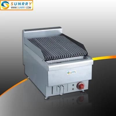 Counter Top Char Grill with Lava Rock Broiler Grill Pan