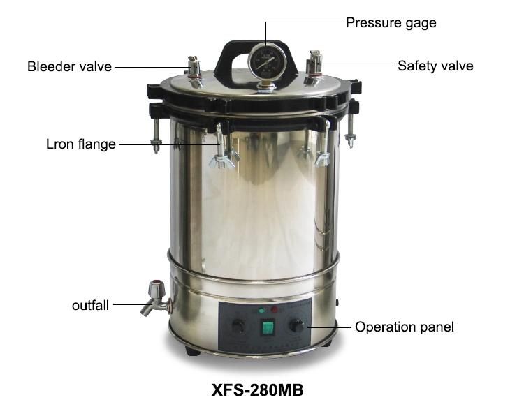 Portable Autoclave Pressure Steam Sterilizer