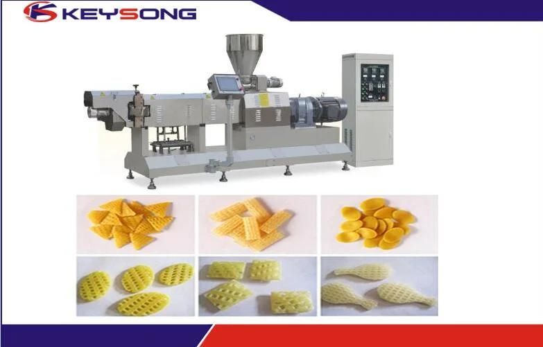 Automatic High Capacity Puffed Snacks Food Extruder