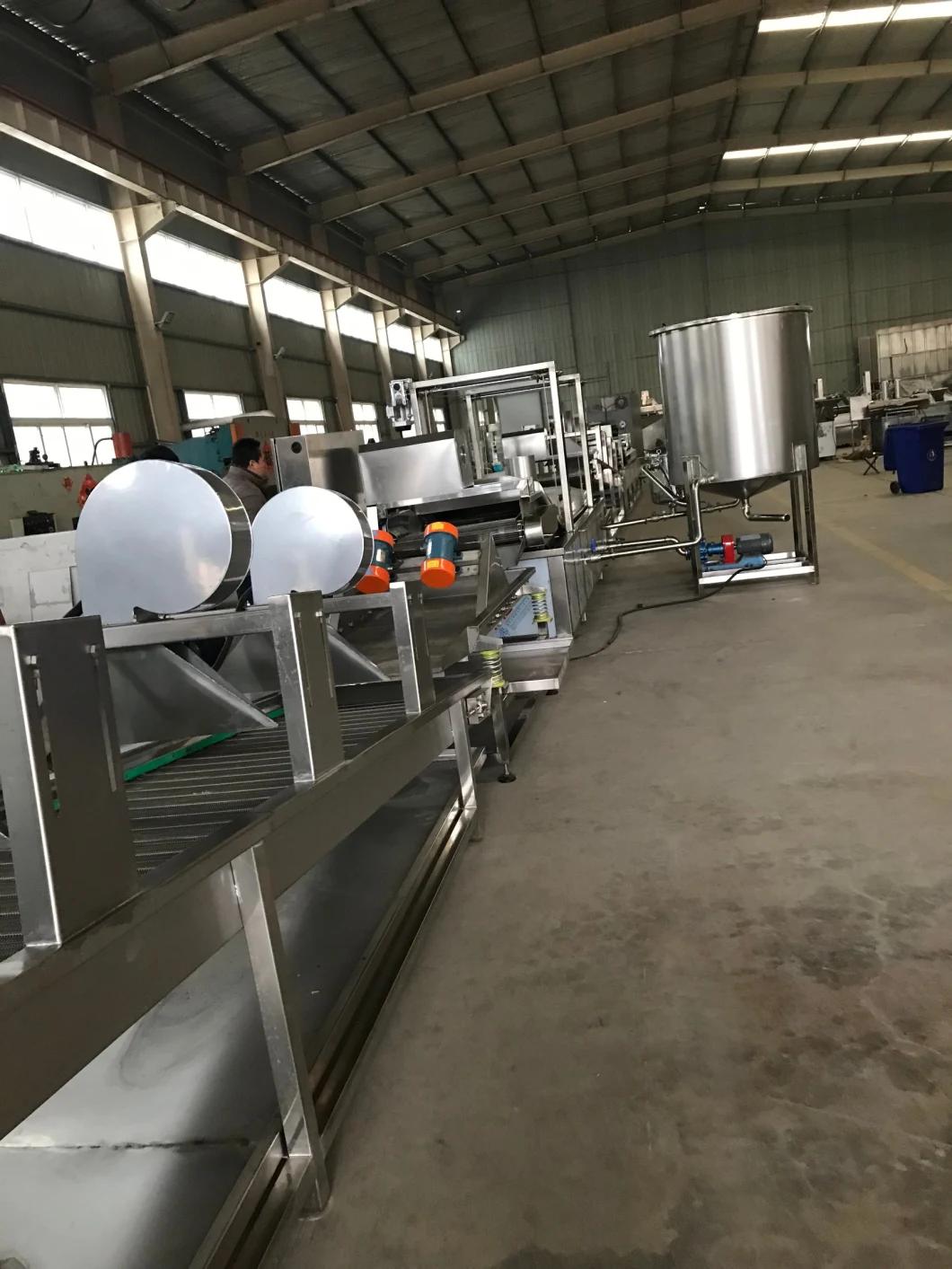 Fully Automatic Frozen French Fries Production Line Poato Chips Manufacturing Machinery