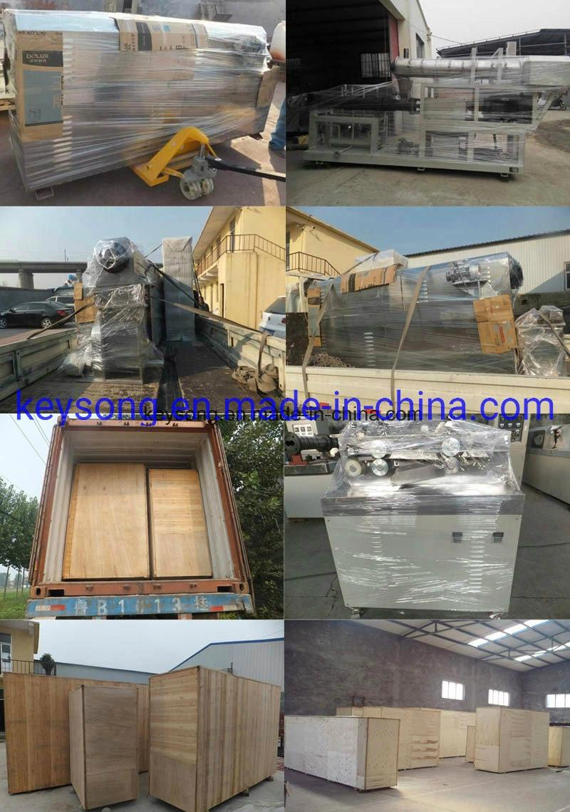 Double Screw Extruder Doritos Food Production Line
