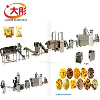 Baked/Fried Corn Chips Doritos Tortilla Making Machine/Fried Bugles Snacks