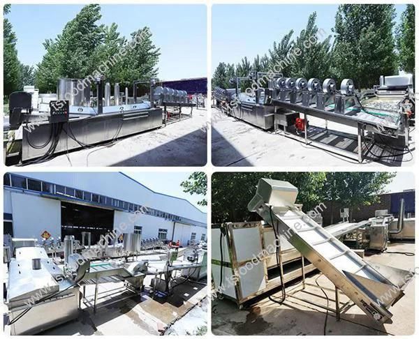 Potato Chips Production Line Making Plant Potato Chip Machine